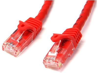 Startech 3ft Red Cat6 Ethernet Cable Delivers Multi Gigabit 1/2.5/5gbps & 10gbps Up To 16