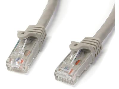 Startech 7ft Gray Cat6 Ethernet Cable Delivers Multi Gigabit 1/2.5/5gbps & 10gbps Up To 1