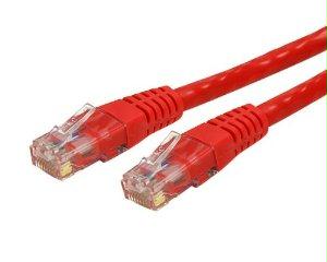 Startech 5ft Red Cat6 Ethernet Cable Delivers Multi Gigabit 1/2.5/5gbps & 10gbps Up To 16