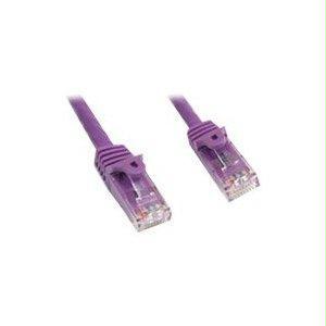 Startech 50ft Cat6 Ethernet Cable Purple 100w Poe