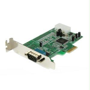 Startech 1 Port Pci Express Rs232 Serial Controller Card W/16550 Uart/asix Mcs9922cv-aa -
