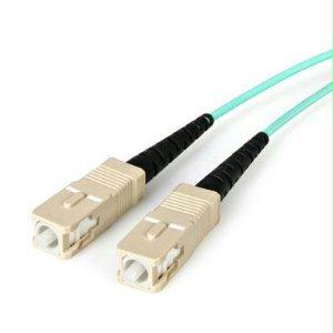 Startech 2m 10 Gb Aqua Mm Fiber Patch Cable Lc/sc