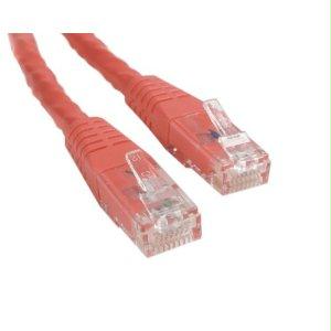 Startech 1ft Red Cat6 Ethernet Cable Delivers Multi Gigabit 1/2.5/5gbps & 10gbps Up To 16