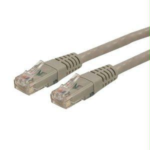 Startech 35ft Gray Cat6 Ethernet Cable Delivers Multi Gigabit 1/2.5/5gbps & 10gbps Up To