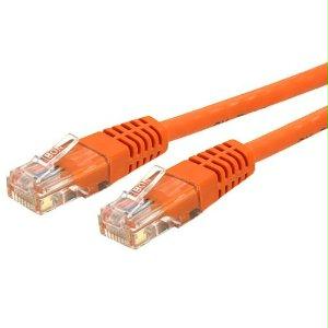 Startech 15ft Orange Cat6 Ethernet Cable Delivers Multi Gigabit 1/2.5/5gbps & 10gbps Up T