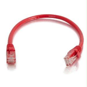 C2g 8ft Cat6 Snagless Unshielded (utp) Ethernet Network Patch Cable - Red