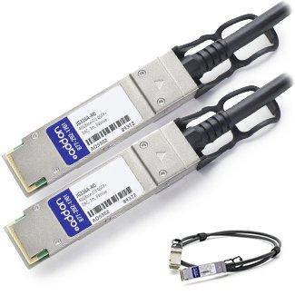 Add-on Addon Hp Jg326a Compatible Taa Compliant 40gbase-cu Qsfp+ To Qsfp+ Direct Attach