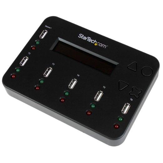 Startech 1 To 5 Standalone Usb Flash Drive Duplicator And Eraser; Supports Usb 3.0/2.0 Fl