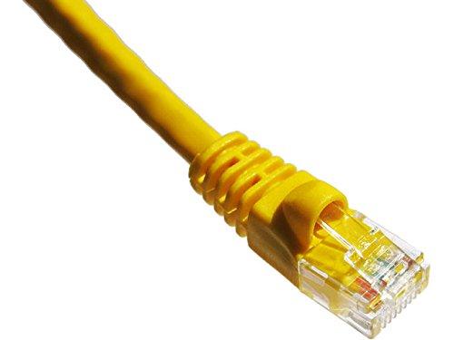 Axiom 1ft Cat5e 350mhz Patch Cable Molded Boot (yellow)