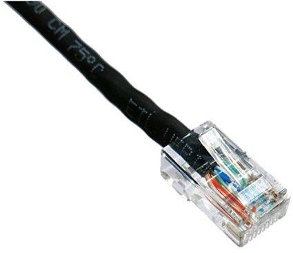 Axiom 1ft Cat5e 350mhz Patch Cable Non-booted (black)