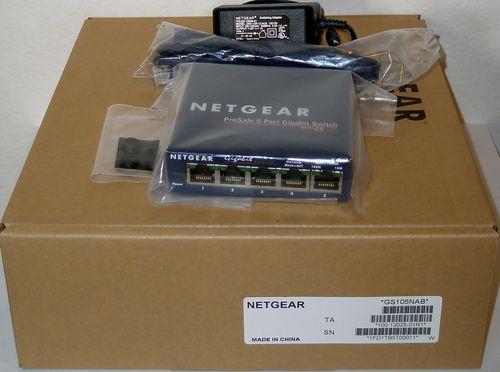 Netgear Prosafe 8 Port Gigabit Plus Switch