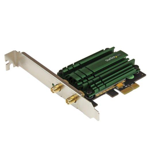 Startech Add High Speed 802.11ac Wifi Connectivity To A Desktop Pc Through A Pci Express