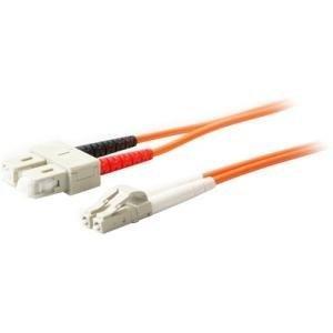 Add-on Addon 2m Lc (male) To Sc (male) Orange Om1 Duplex Lszh Multi-mode Fiber (mmf) Pa