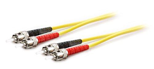 Add-on Addon 1m St (male) To St (male) Os2 Straight Yellow Duplex Fiber Ofnr (riser-rat