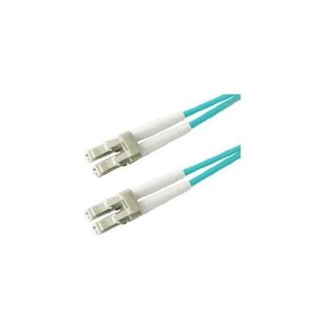 Add-on This Is A 25m Lc (male) To Lc (male) Aqua Duplex Riser-rated Fiber Patch Cable.