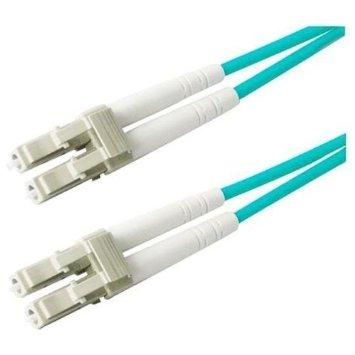 Add-on This Is A 30m Lc (male) To Lc (male) Aqua Duplex Riser-rated Fiber Patch Cable.