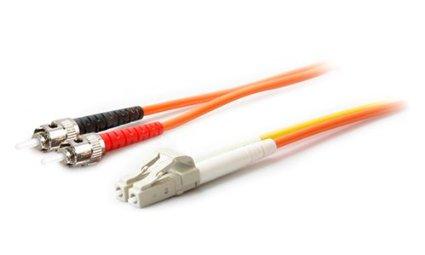 Add-on This Is A 10m Lc (male) To St (male) Orange Duplex Riser-rated Fiber Mode Condit