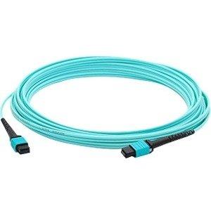 Add-on This Is A 3m Mpo (female) To Mpo (female) 12-strand Aqua Crossover Riser-rated F