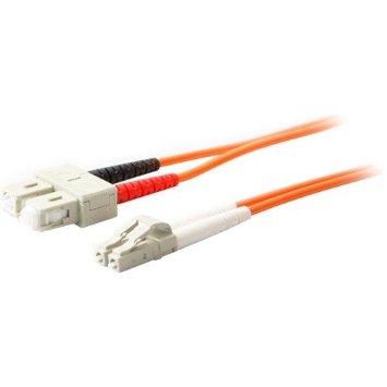 Add-on This Is A 15m Lc (male) To Sc (male) Orange Duplex Riser-rated Fiber Patch Cable