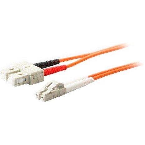 Add-on This Is A 4m Lc (male) To Sc (male) Orange Duplex Riser-rated Fiber Patch Cable.