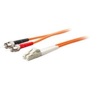 Add-on This Is A 10m Lc (male) To St (male) Orange Duplex Riser-rated Fiber Patch Cable