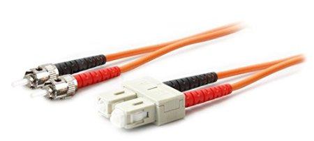 Add-on This Is A 10m Sc (male) To St (male) Orange Duplex Riser-rated Fiber Patch Cable