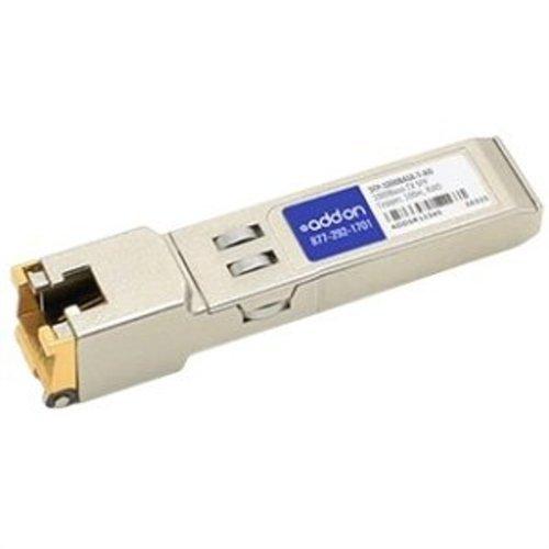 Add-on Addon Msa And Taa Compliant 10/100/1000base-tx Sfp Transceiver (copper, 100m, 0