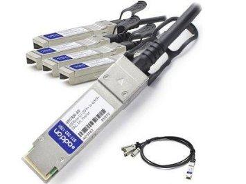 Add-on Addon Ibm 49y7887 Compatible Taa Compliant 40gbase-cu Qsfp+ To 4xsfp+ Direct Att