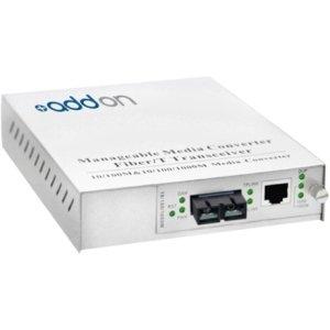 Add-on Addon 10/100/1000base-tx(rj-45) To 1000base-sx(sc) Mmf 850nm 550m Managed Media