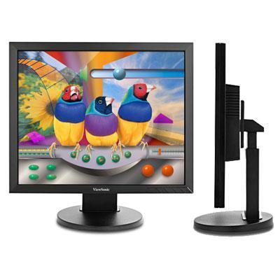 Viewsonic 19 Inch 5:4 Led Display,fully Ergonomic,1280x1024,20m:1 Mega Dcr,super