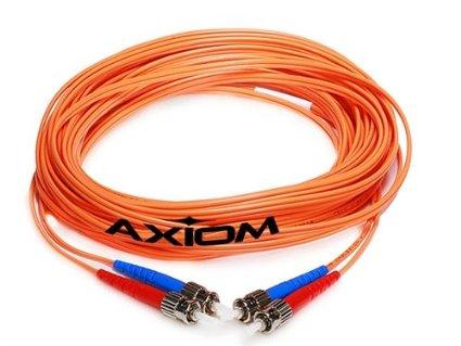 Axiom Sc/sc Multimode Duplex Om1 62.5/125 Fiber Optic Cable 20m - Taa Compliant