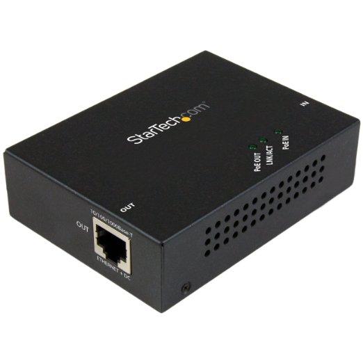 Startech 1 Port Gigabit Poe+ Extender 802.3at/af