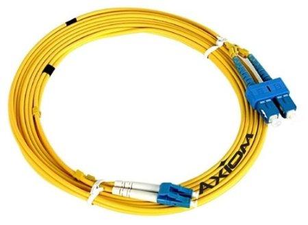 Axiom Sc/sc Singlemode Duplex Os2 9/125 Fiber Optic Cable 25m - Taa Compliant