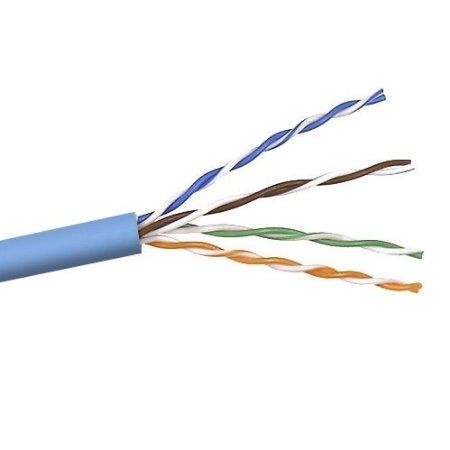 Belkin International Inc Network Cable - Bare Wire - Bare Wire - 1000 Ft - Utp - ( Cat 5 ) - Blue